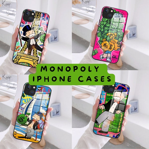 Alec Love MONEY MONOPOLY Funda para teléfono iPhone // Arte de motivación