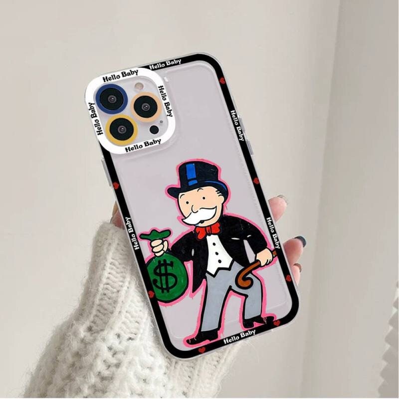 Alec LOVES Money MONOPOLY iPhone Phone Case || Motivation Art