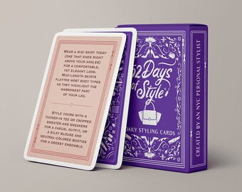 52 Days of Style Daily Styling Cards Deck