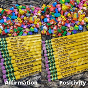 Affirmation and Positivity Pencils - Ticonderoga Brand