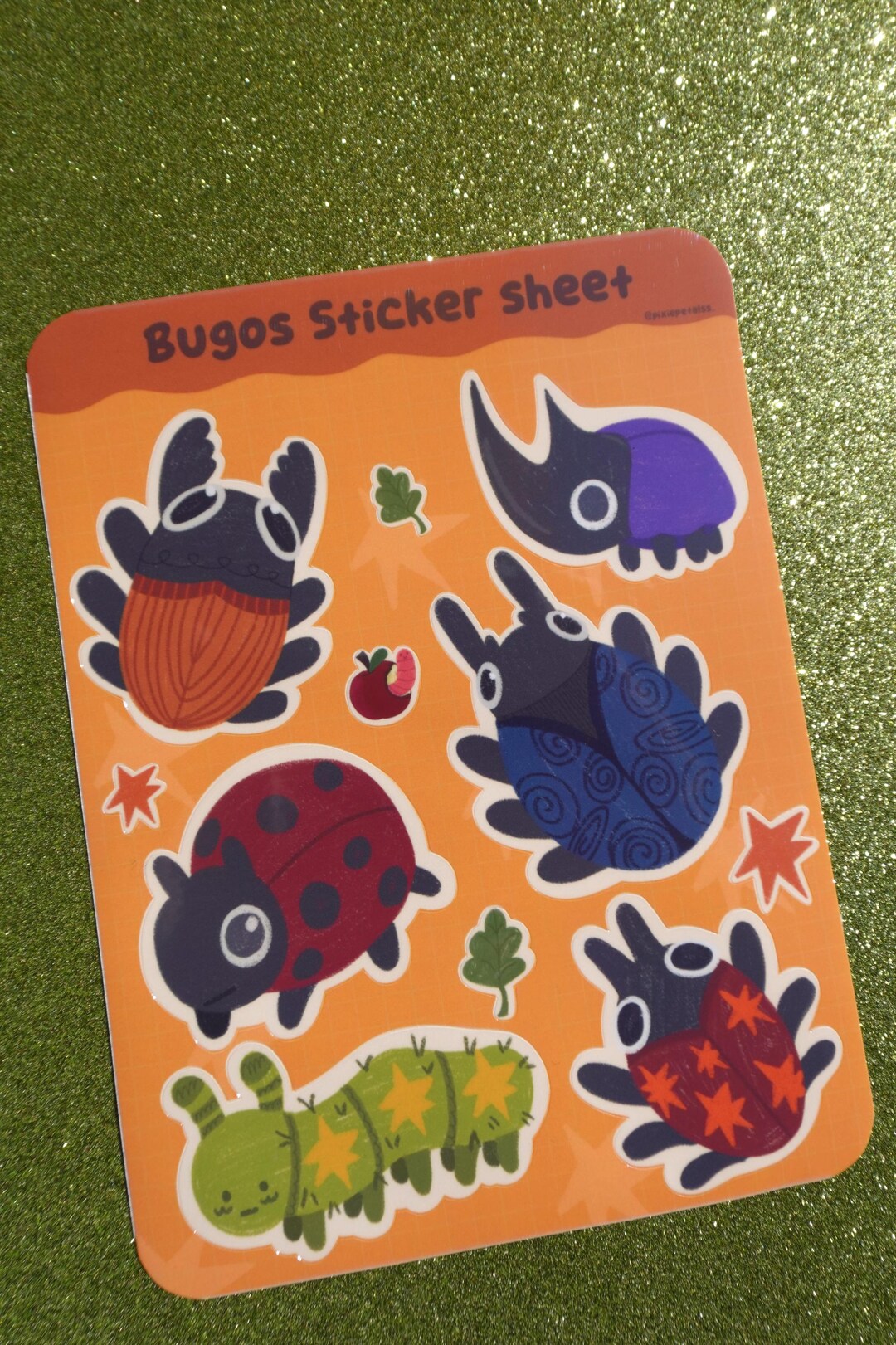 Spinder Bugos Bugos Sticker Sheet - Etsy