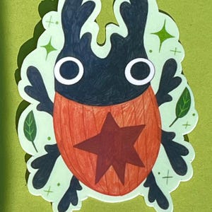 Star Bug Sticker