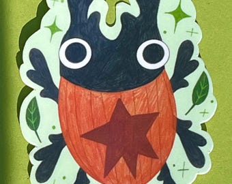 Star Bug Sticker