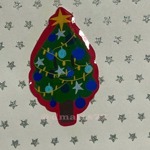 Christmas Tree Sticker
