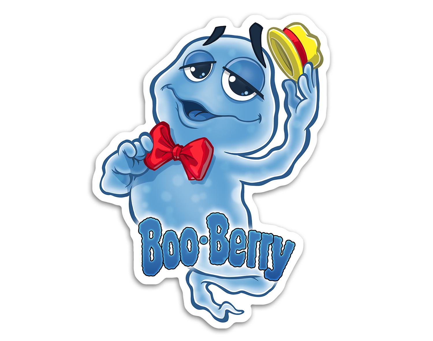 Boo-berry Vinyl Sticker: Waterproof Laptop, Water Bottle Decal - Etsy