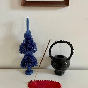 Red Spiky Incense Holder image 4