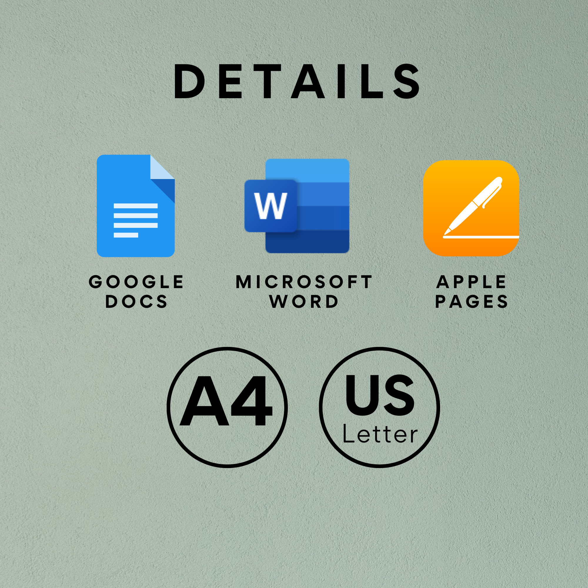 resume-template-for-google-docs-2023-professional-ats-etsy