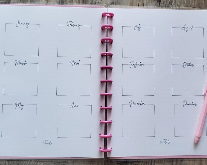 Monthly Overview Printable
