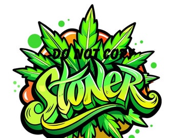 Marijuana stoner sublimation png digital download
