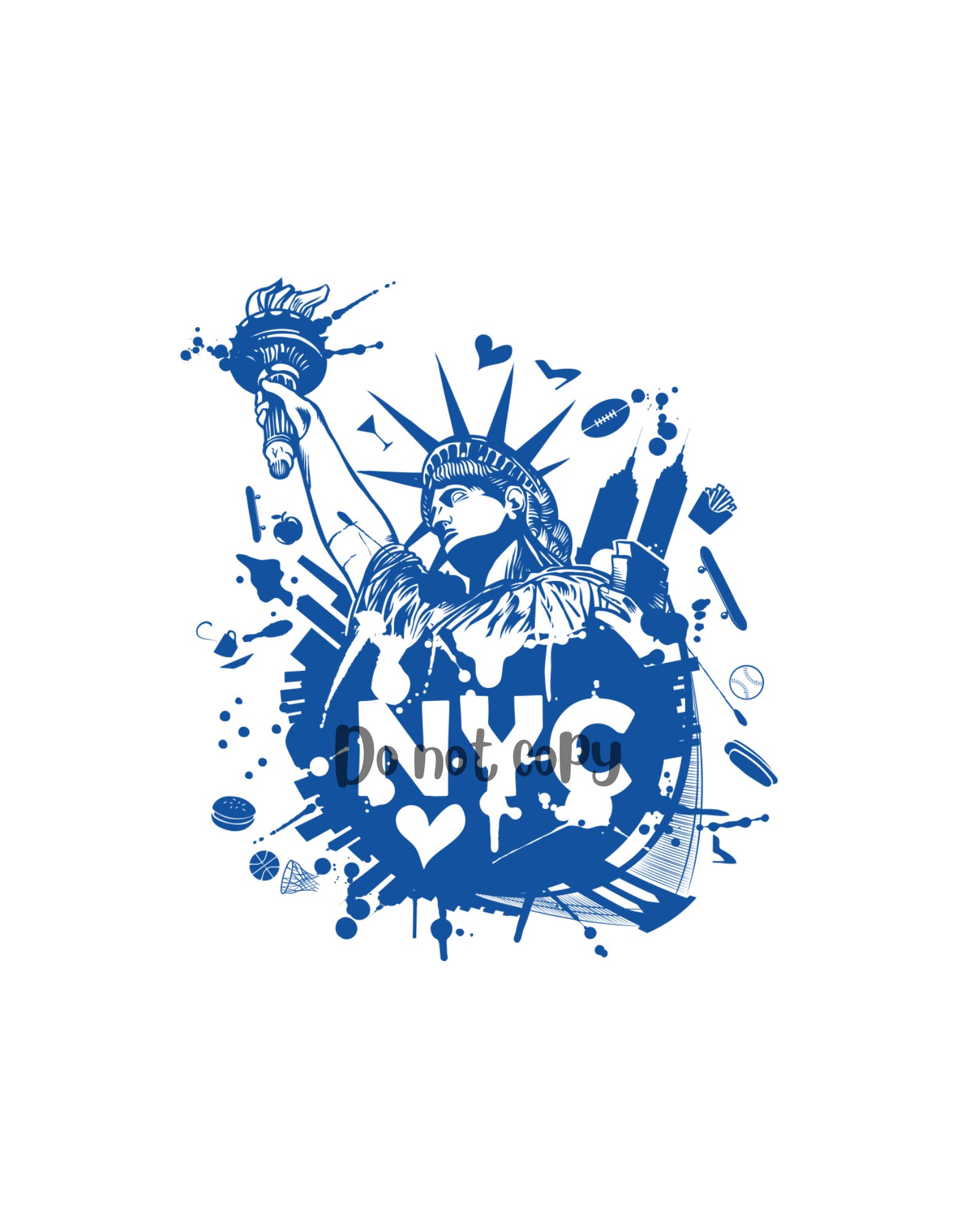 Nyc sublimation png digital download