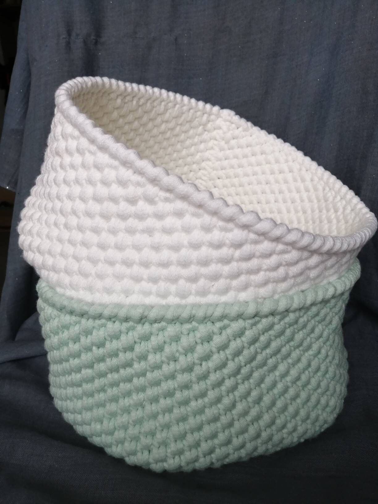 Panière Crochetée à La Main