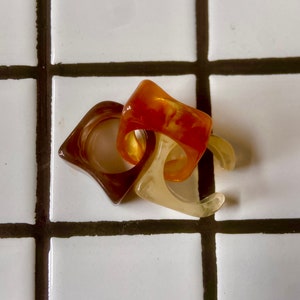 Clod 3 piece ring set