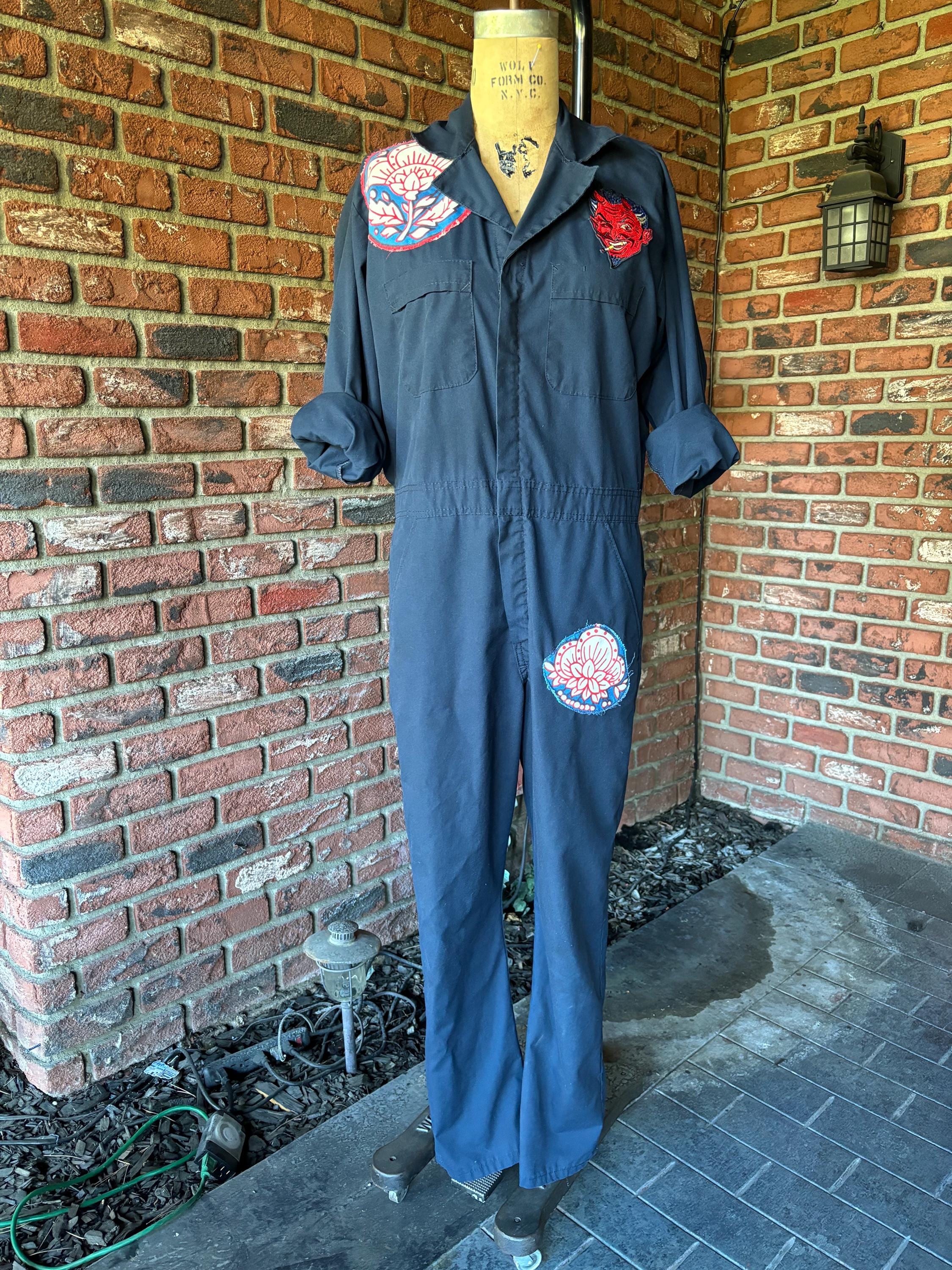 【SCULPTOR】 Overalls Knitted Bodysuit Red SC25S302RD Cadet Jumpsuit | Cherry Bomb | Motorcycle Clothing