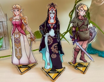 Twilight Heroes Acrylic Double Sided Standees