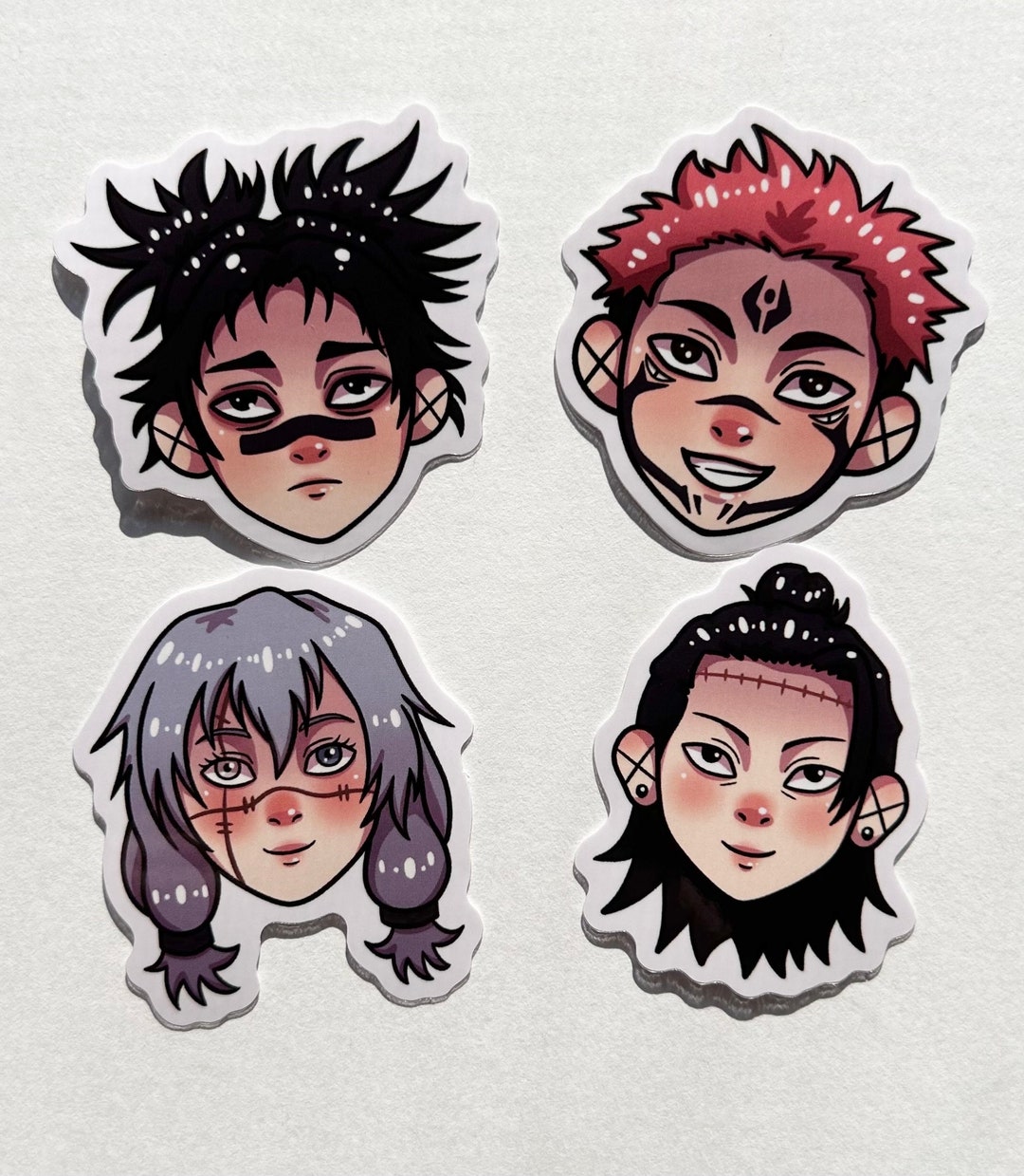 Cursed Spirits Sticker Pack - Etsy