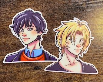 Banana Boy Anime Stickers