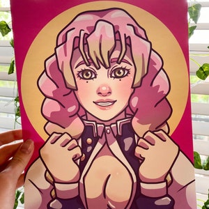Love Pillar Anime Art Print