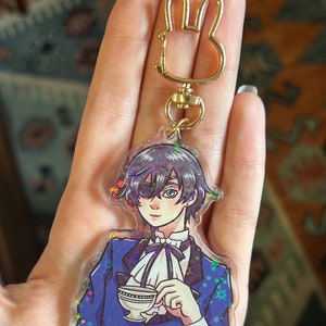 Contract Holder Double Sided Holographic Keychain
