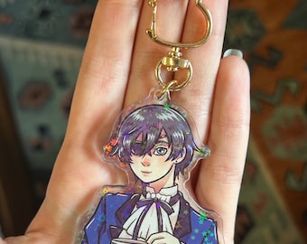 Contract Holder Double Sided Holographic Keychain