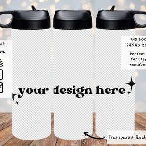 20 Unzen Skinny Tumbler PNG Mockup mit transparentem Hintergrund