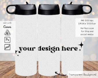 20oz Skinny Tumbler PNG Mockup Transparent Background
