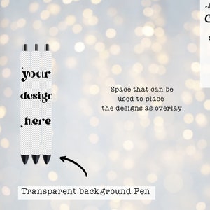 Kleine pen PNG-mockup, mockup productpen met transparante achtergrond, png-mockup, productmodel, penmodel