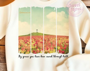 Christian Easter Clipart PNG: Boho Faith Designs (Digital Download)