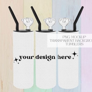 20oz Hookah Tumbler PNG Mockup Transparent Background