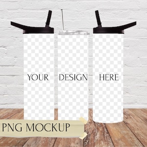 20oz Hogg Duo Lid Tumbler Png Mockup Transparent Background