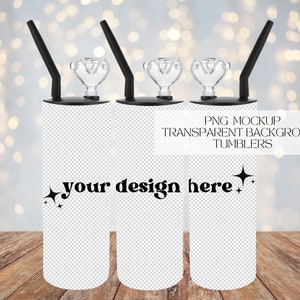 20oz Hookah Tumbler PNG Mockup Transparent Background