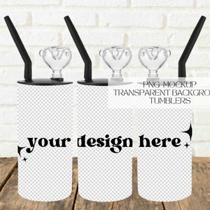 22oz Hookah Tumbler PNG Mockup Transparent Background