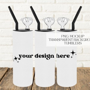 20oz Hookah Tumbler PNG Mockup Transparent Background