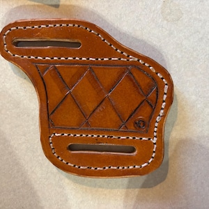 leather knife sheath leather tooled knife belt sheath belt knife