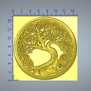 Tree of Life stl file for CNC router