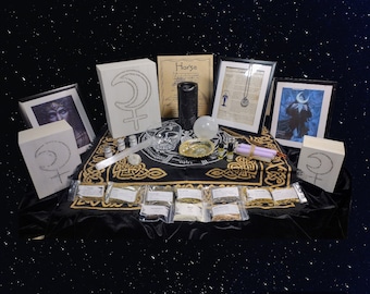 Selene, Selene Altar Kit, Selene altar set, Selene altar box, ways to work with Selene