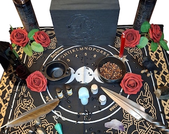 THE MORRIGAN Altar.  EVERYTHING you need!!!