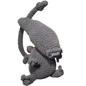 Alien crochet plushie doll- xenomorph, horror plush, horror gift