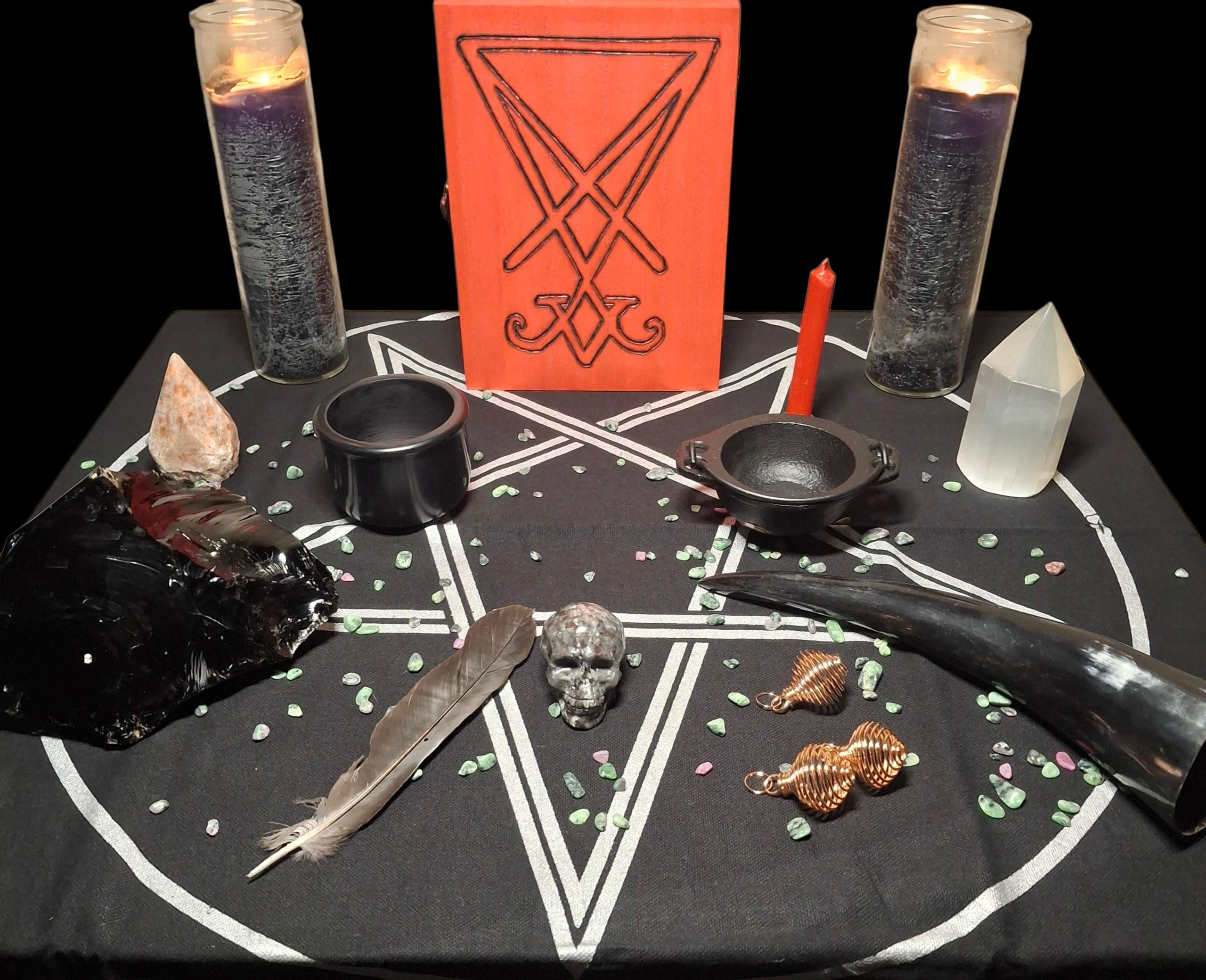 LUCIFER Altar. EVERYTHING You Need!!! - Etsy Denmark