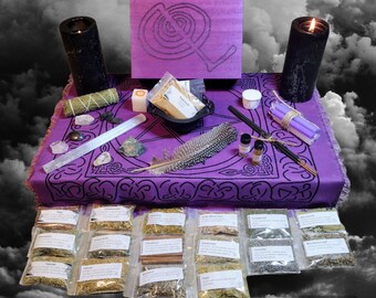 Healer Witch Starter Kit, witchcraft, witch, witch kit, witchcraft supplies, wiccan, witch supplies, witchy, witch altar