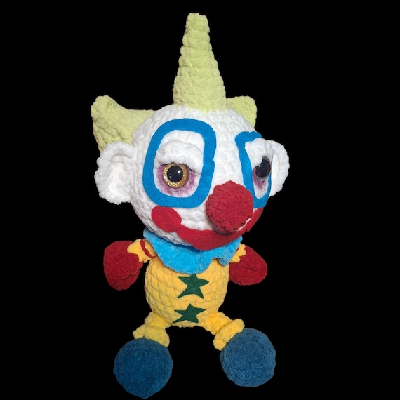 Killer Klowns From Outer Space Shorty Inspired Crochet Plushie