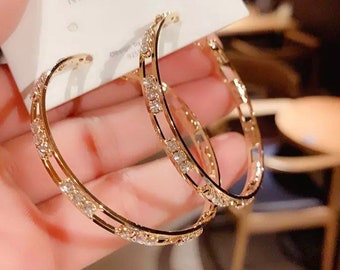 louis vuitton hoop earrings