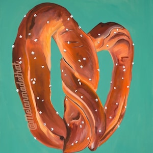Pretzel Original Canvas