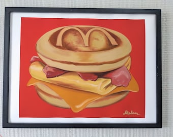 Happy Meal (hand Embellished) - NOAH VERRIER Original Still Life