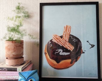 Churro Donut