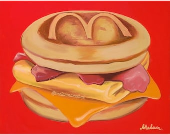 McGriddle Original Canvas Painting