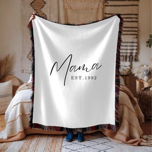 Mama Blanket, Gift For Mom, Mothers Day Gift,Mom Blanket,Mum Blanket,Mother Blanket,To My Mom Blanket,Blanket For Mom,Custom Blanket