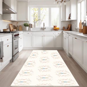 Peter Rabbit Rug - Washable Kids Nursery Carpet, Rectangular Cartoon ...