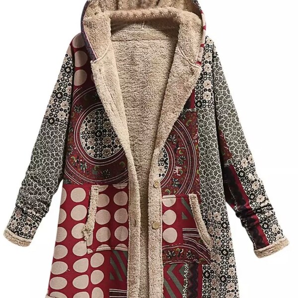 Winter Thick Corduroy Long Coat Mid-length Large Size Warm Jacket Ladies Corduroy Windbreaker Large Size Corduroy Handmade Trench Coat main image 0