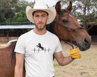 Horse Pulse Shirt, Ranch Life Shirt, Horse Lover Shirt