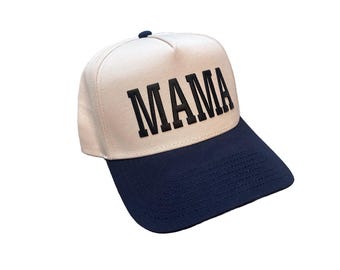 Mama Patch Hat, Adjustable Baseball Cap